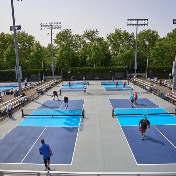 Rollout pickleball courts
